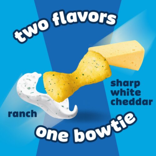 Pringles Mingles Puffed Snacks, Sharp White Cheddar and Ranch