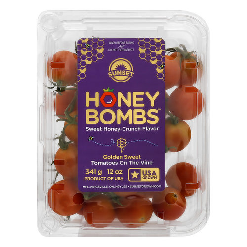 Sunset Honey Bombs Tomatoes, Sweet Honey-Crunch Flavor