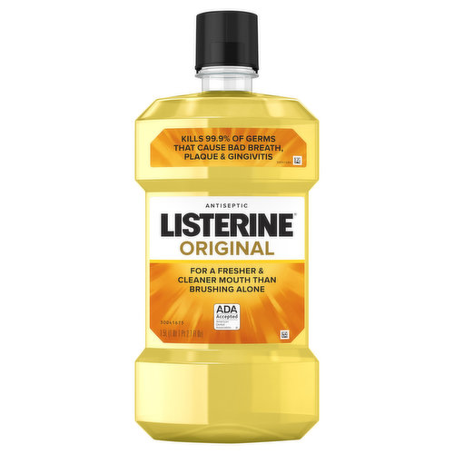 Listerine Mouthwash, Original, Antiseptic