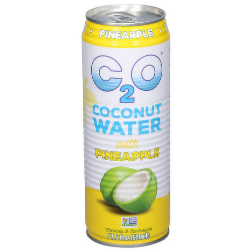 C2O Coconut Water, with Pineapple
