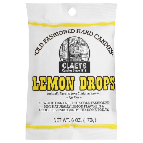 Claeys Hard Candies, Old Fashioned, Lemon Drops