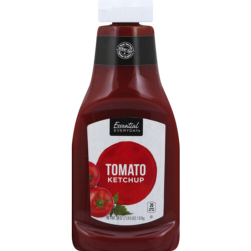 20 calories per 1 tbsp. Everyday. Real savings. Highest quality. Gluten free. Like it or let us make it right. That's our quality promise. essentialeveryday.com. Product of USA.