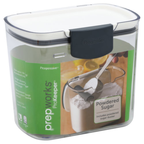 Prep Works ProKeeper Container, Powdered Sugar, 1.4 Quart