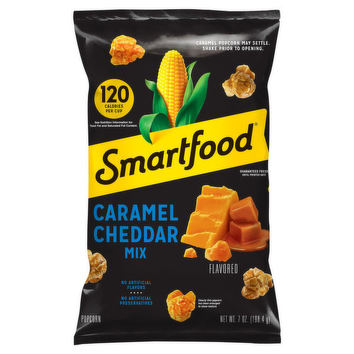 Smartfood Popcorn, Caramel Cheddar Mix