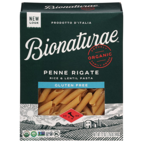 Bionaturae Penne Rigate, Gluten Free