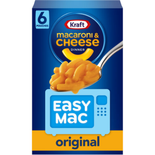 Kraft Original Macaroni & Cheese Microwavable Dinner