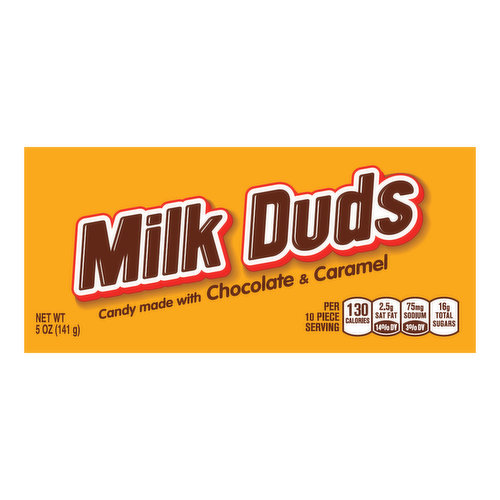 Milk Duds Candy, Chocolate & Caramel