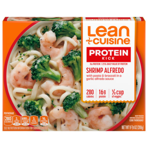 Lean Cuisine Protein Kick Shrimp Alfredo