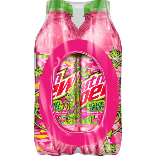 Mtn Dew Soda 16.9 Fl Oz, Multi-Pack Bottled Soda