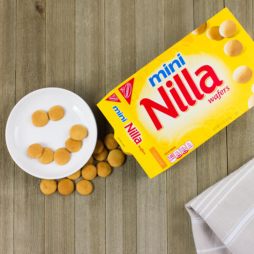 NILLA WAFER Mini Vanilla Wafer Cookies