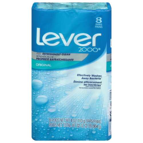 Lever 2000 Bar Soap, Original