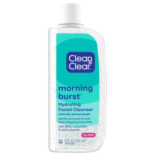 Clean & Clear Facial Cleanser, Hydrating, Morning Burst