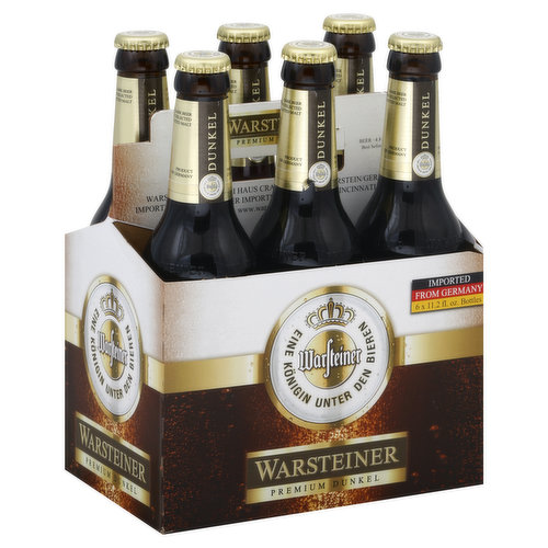 Warsteiner Beer, German, Dark, Premium Dunkel