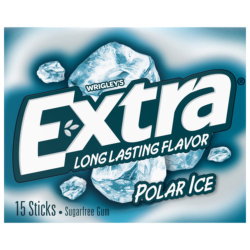 Extra Gum, Sugar Free, Polar Ice