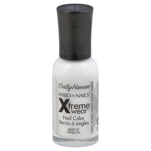 Sally Hansen Hard as Nails Xtreme Wear Nail Color, White On 300