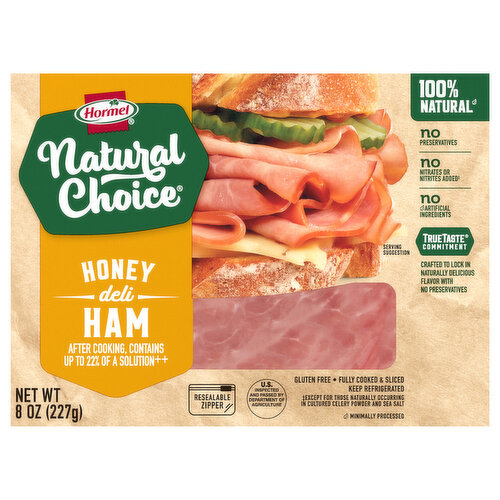 Hormel Natural Choice Ham, Honey, Deli