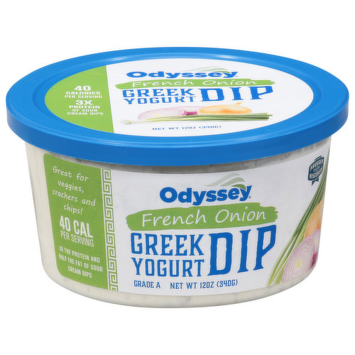 Odyssey Dip, French Onion, Greek Yogurt