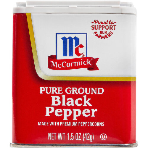 McCormick Pure Ground Black Pepper