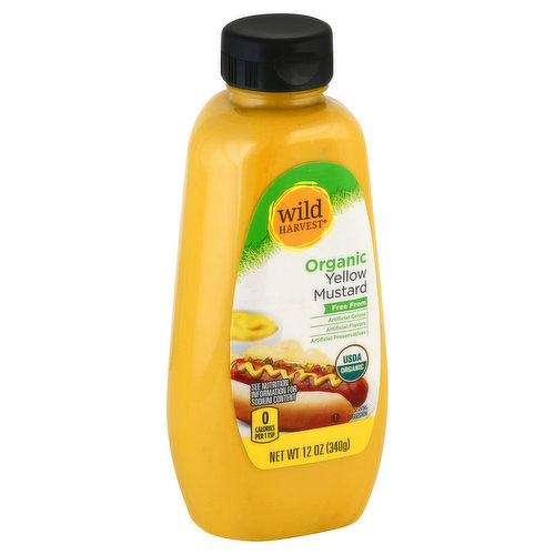 Wild Harvest Mustard, Organic, Yellow