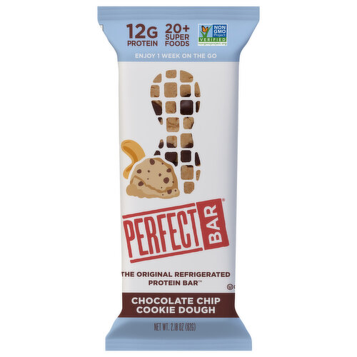 Perfect Bar Protein Bar, Chocolate Chip Cookie Dough