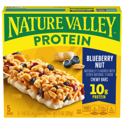 Nature Valley Chewy Bars, Blueberry Nut