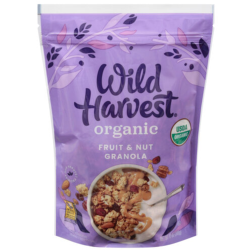 Wild Harvest Granola, Organic, Fruit & Nut