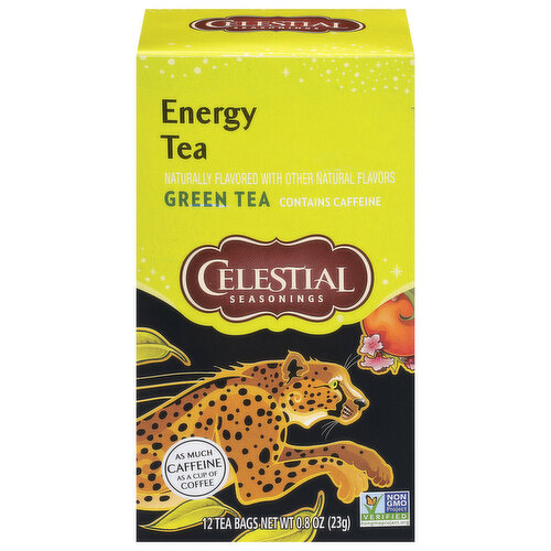 Celestial Seasonings Green Tea, Energy, Tea Bags