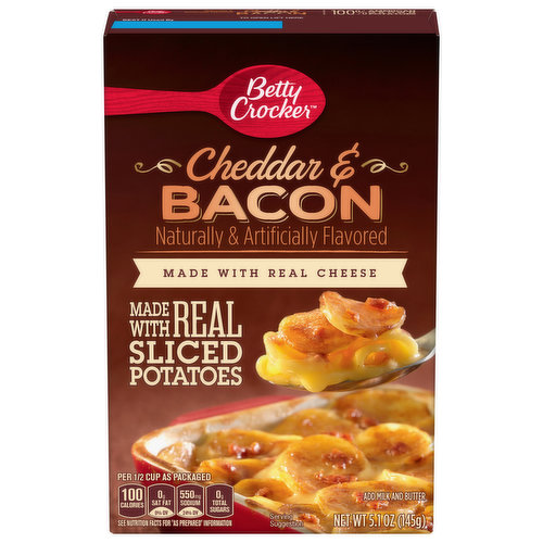 Betty Crocker Potatoes, Cheddar & Bacon