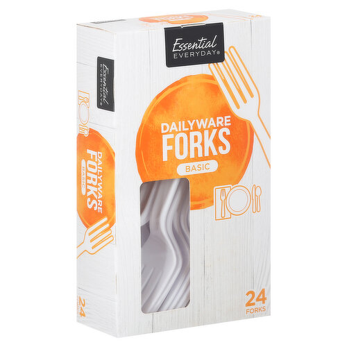 Essential Everyday Forks, Basic, Dailyware