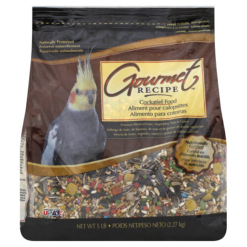 Gourmet Recipe Cockatiel Food