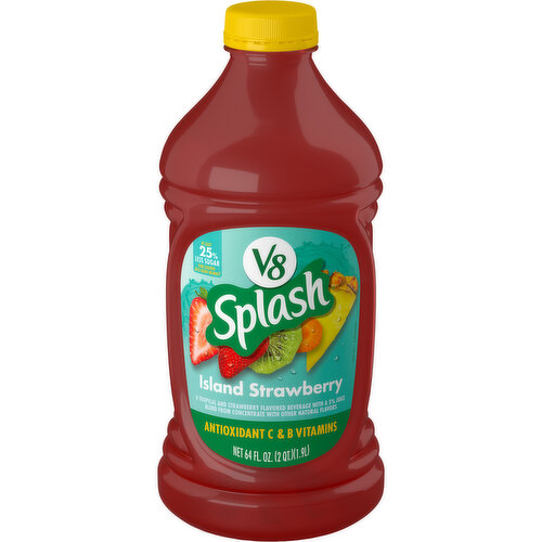 V8® Splash® Island Strawberry Flavored Juice Beverage