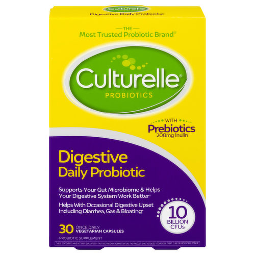 Culturelle Digestive Daily Probiotics, Vegetarian Capsules