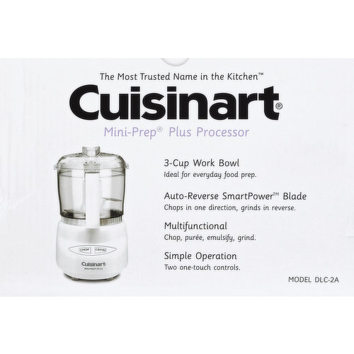Cuisinart Mini Prep Plus 3 Cup Food Processor - White - Dlc-2a
