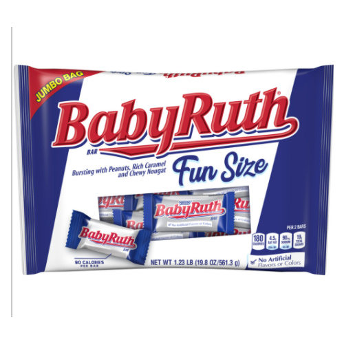 Baby Ruth Fun Size Candy Bars