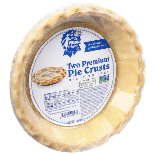 The Village PieMaker Pie Crusts, Two Premium