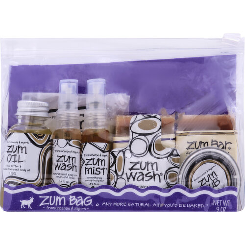 ZUM BAG Travel Set, Frankincense & Myrrh