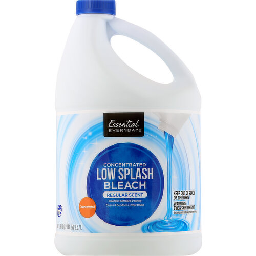 Essential Everyday Bleach, Low Splash, Regular Scent, Concentrated