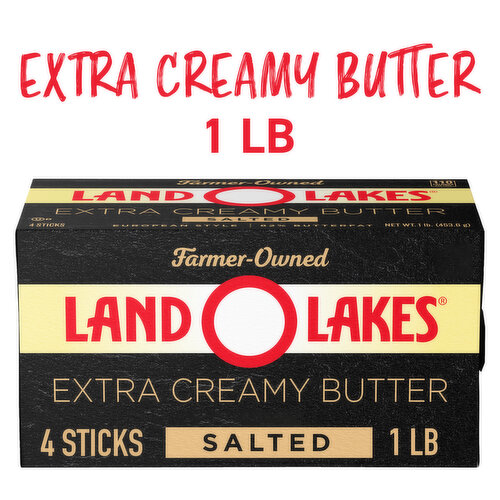 Land O Lakes Extra Creamy Salted Butter Sticks