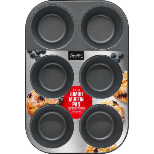 Jumbo Muffin Pan - 6 Cup