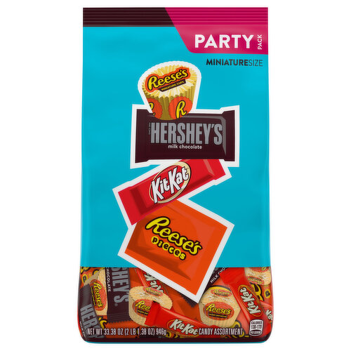 Hershey's Candy Assortment, Miniature Size, Party Pack