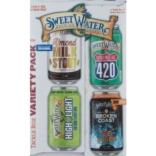 Sweetwater Tackle Box 12oz Cans 12OZ - Reveler Beverage - Needham