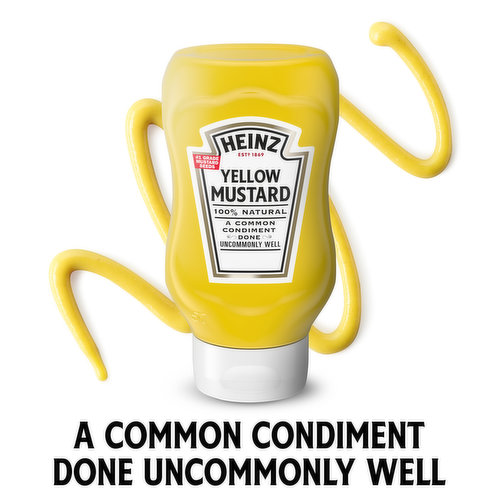 100% Natural Yellow Mustard - Products - Heinz®