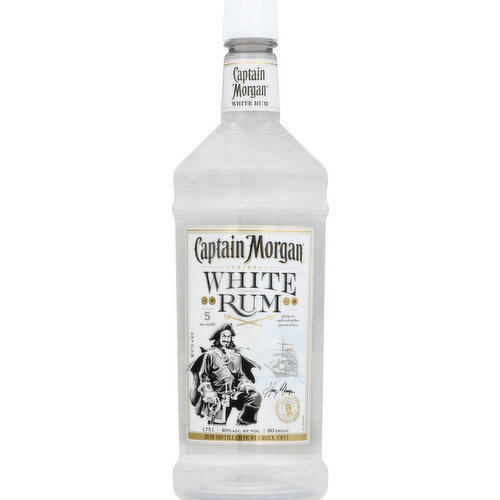 Captain Morgan Rum, White, Caribbean