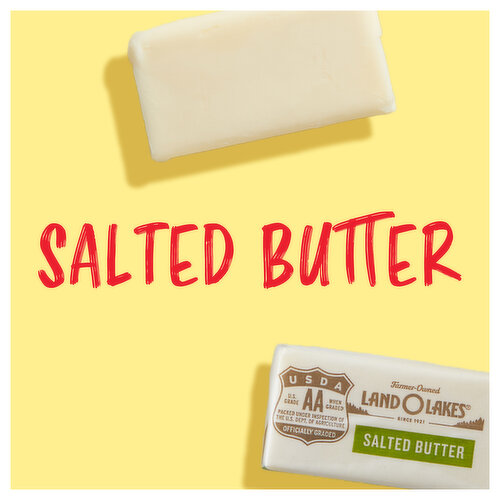 Salted Butter in Half Sticks
