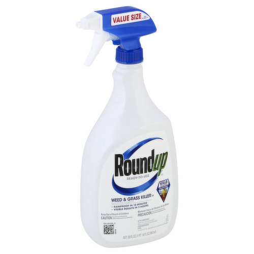 Roundup Weed & Grass Killer III, Ready-to-Use, Value Size