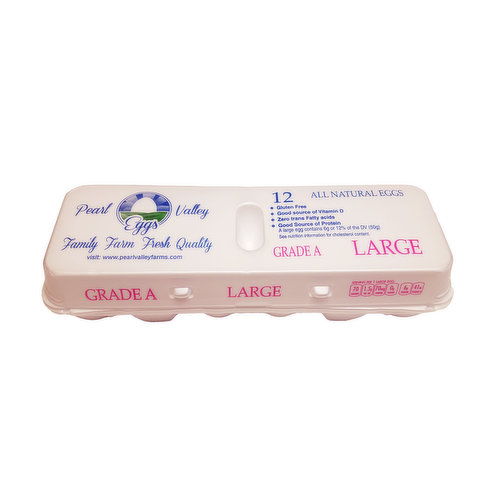 Pearl Valley Large Eggs, Dozen