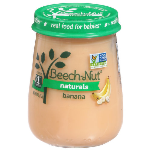 Beech-Nut Naturals Banana, Stage 1 (4 Months+)