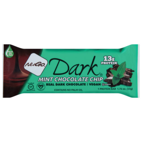 NuGo Dark Protein Bar, Mint Chocolate Chip