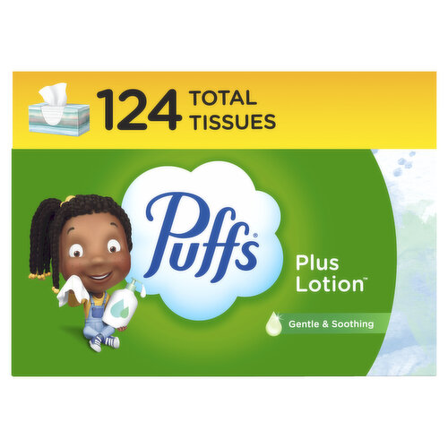 Puffs Plus Plus Lotion Facial Tissue