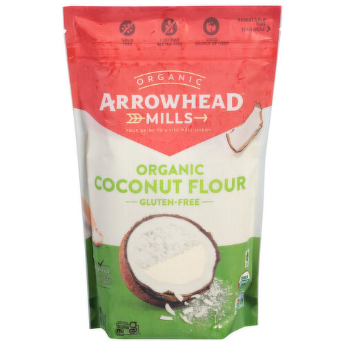 Arrowhead Mills Coconut Flour, Gluten-Free, Organic